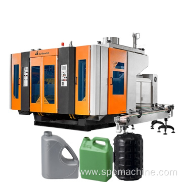 economy servo system extrusion blow molding machine